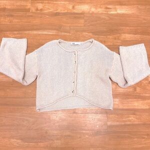 Zara Cream Knit Sweater